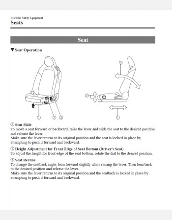 mazda mx-5 2016 owners manual